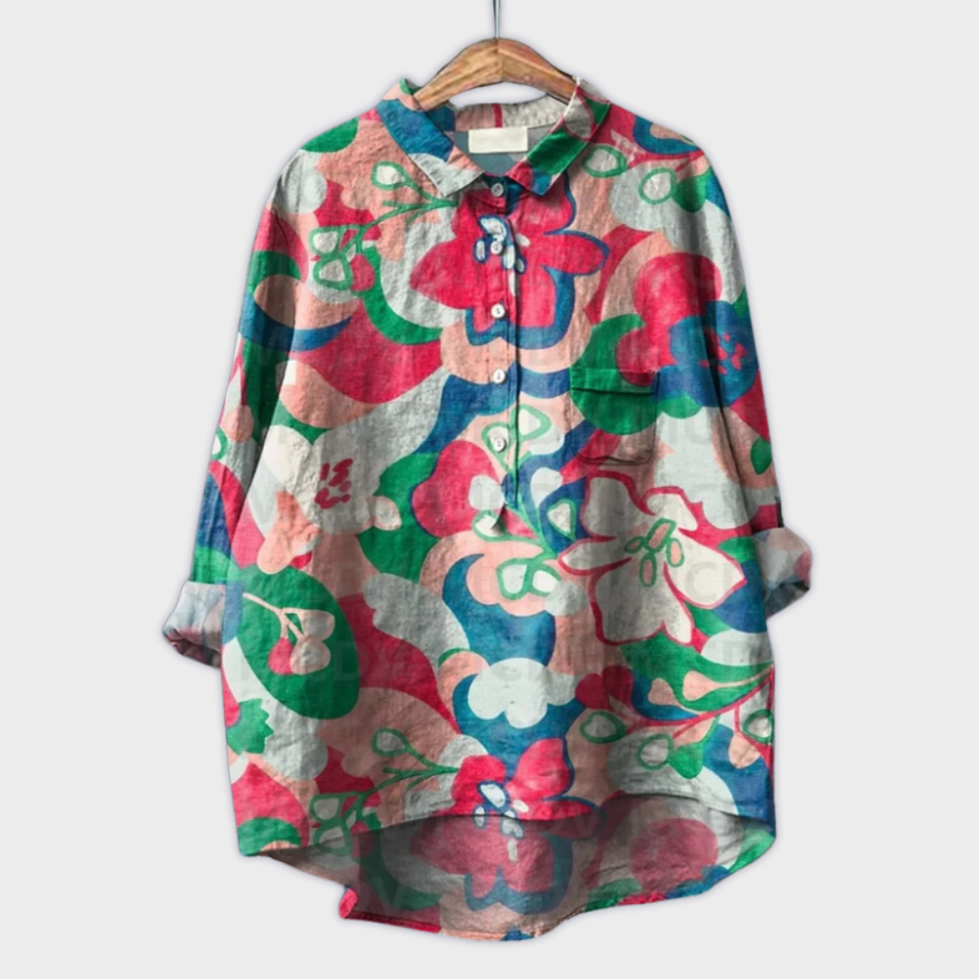 Magdalena - Chemisier à Motif Floral