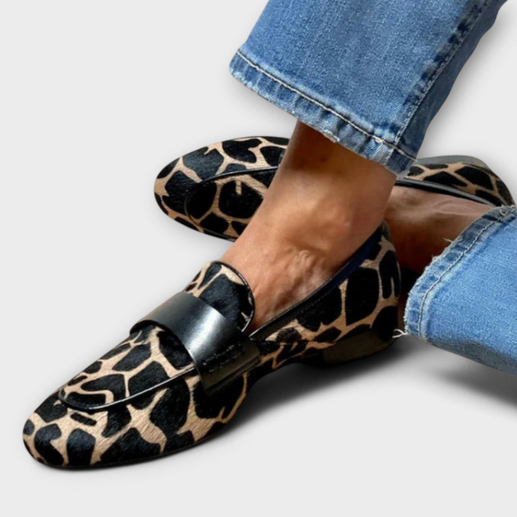 Adelinde - Mocassins Léopard