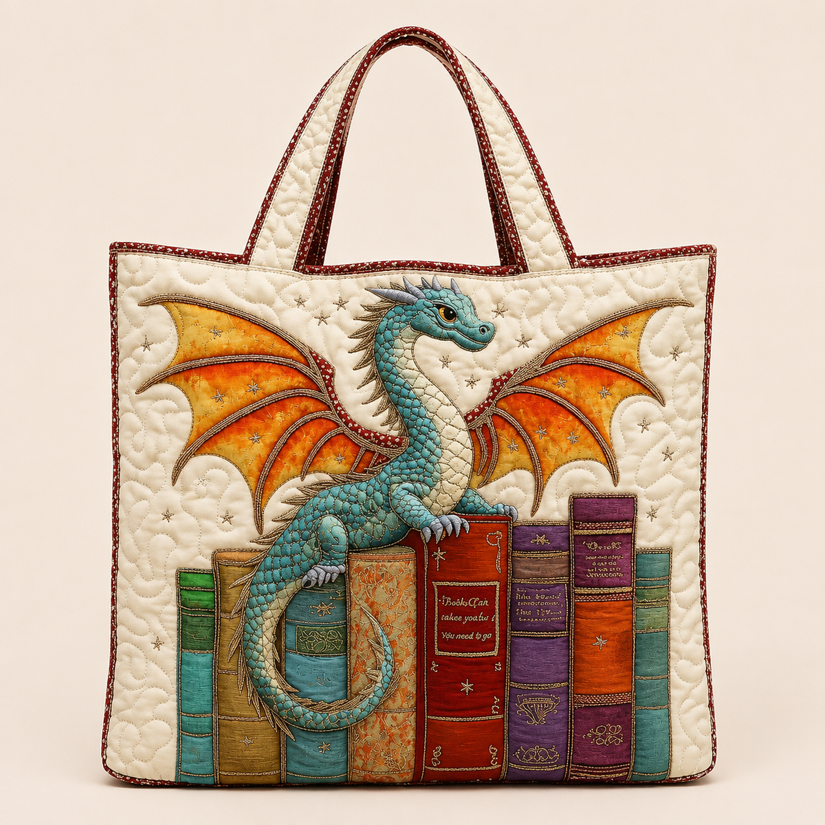Dragon Émeraude | Sac matelassé