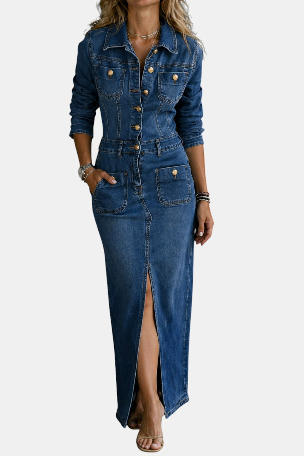 Leila | Veste en jean classique et confortable