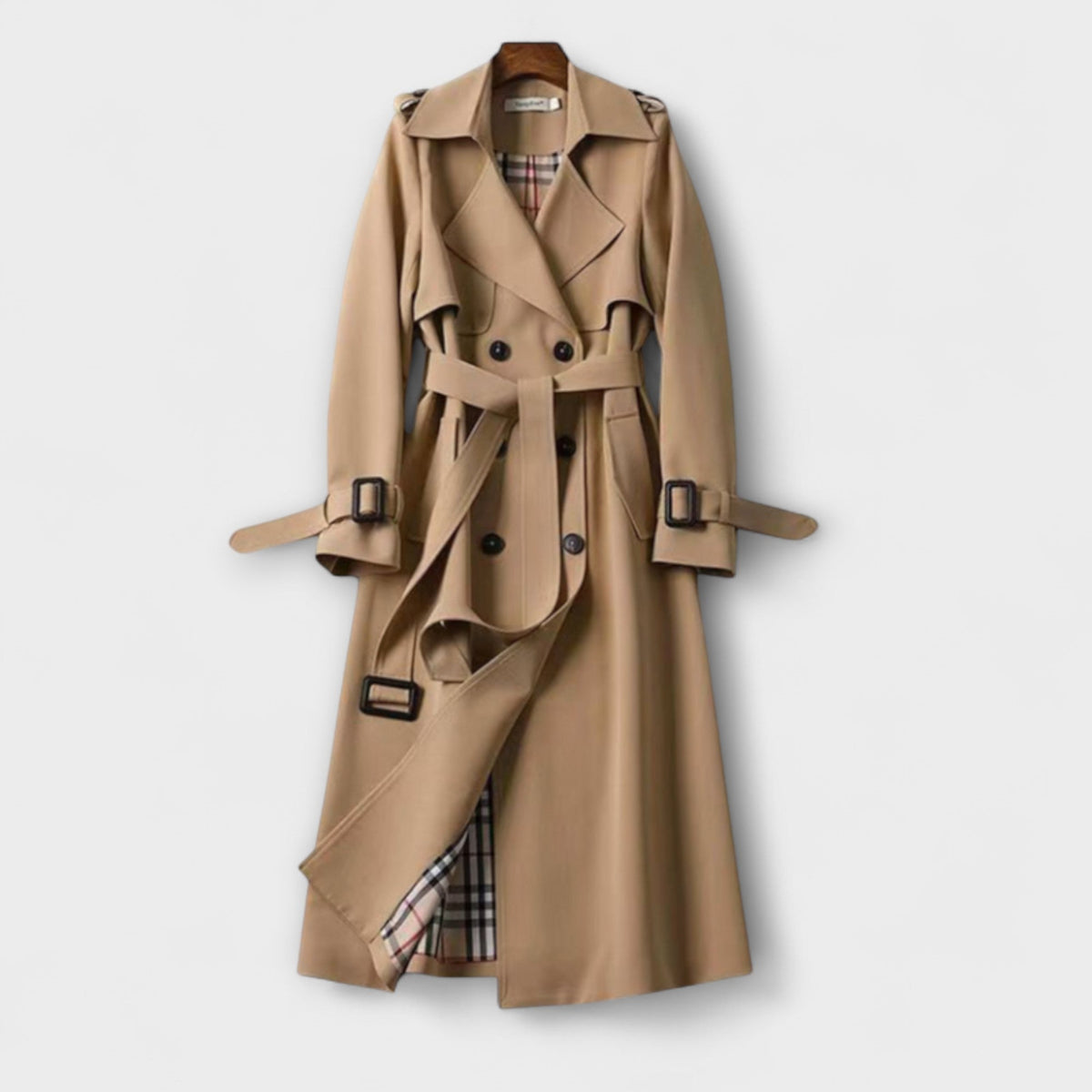 Jualita - Trench Classique Beige