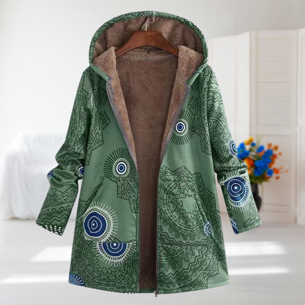 Arianna | Manteau à Motif Mandala