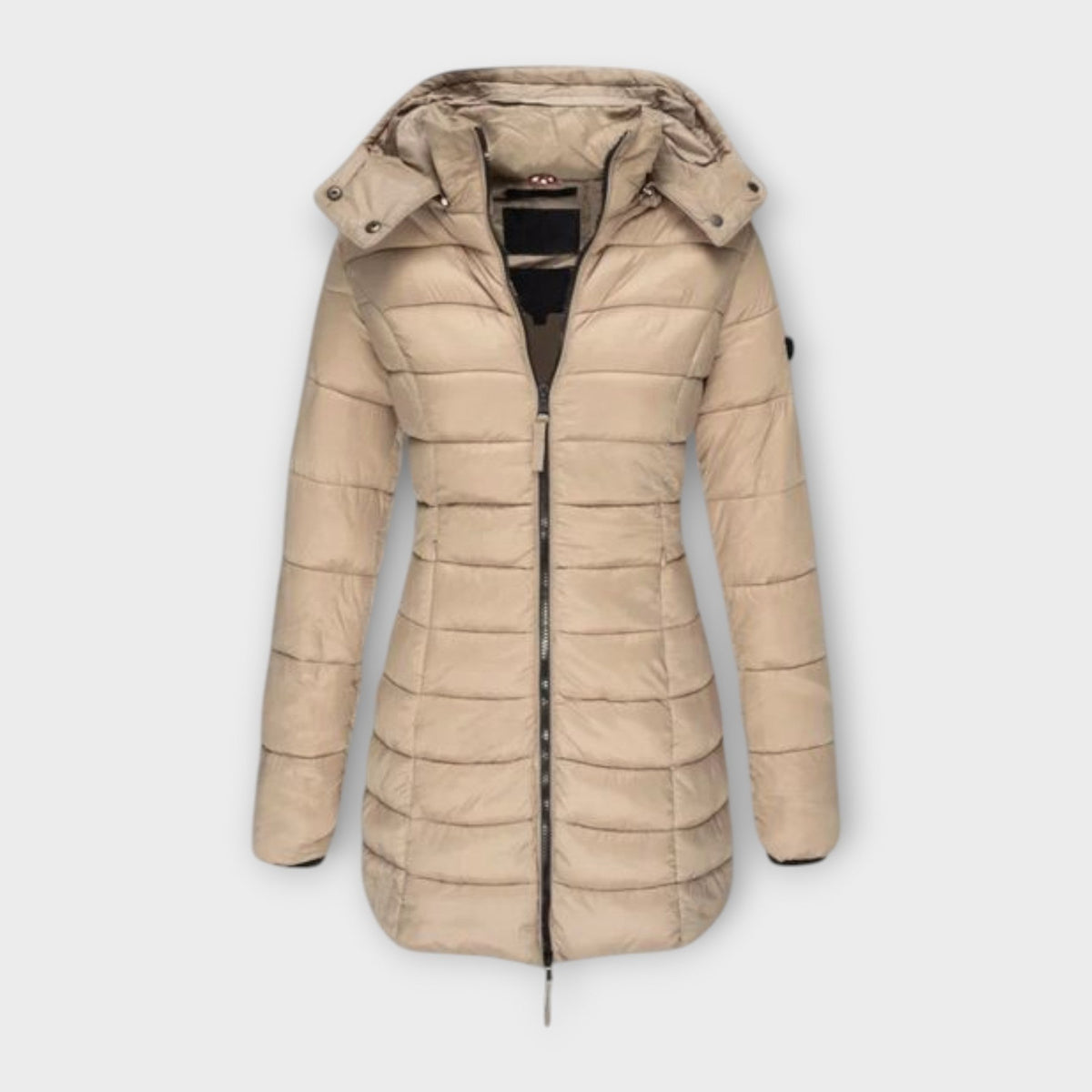 Mathilde - Manteau d'Hiver Isolant Bleu Foncé