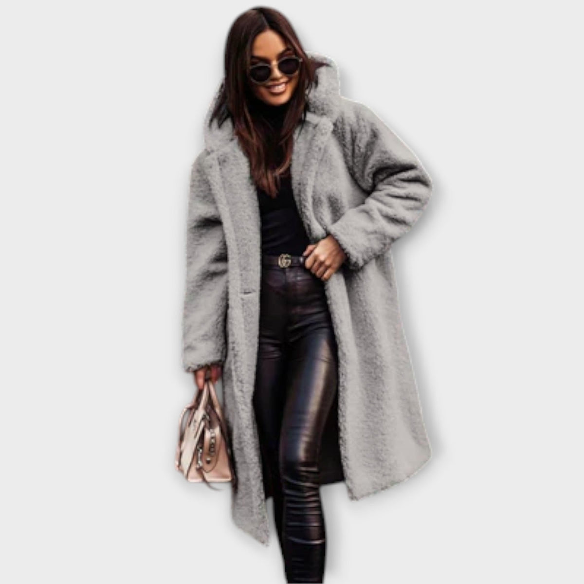 Jennifer - Manteau Douillet Chaud Beige