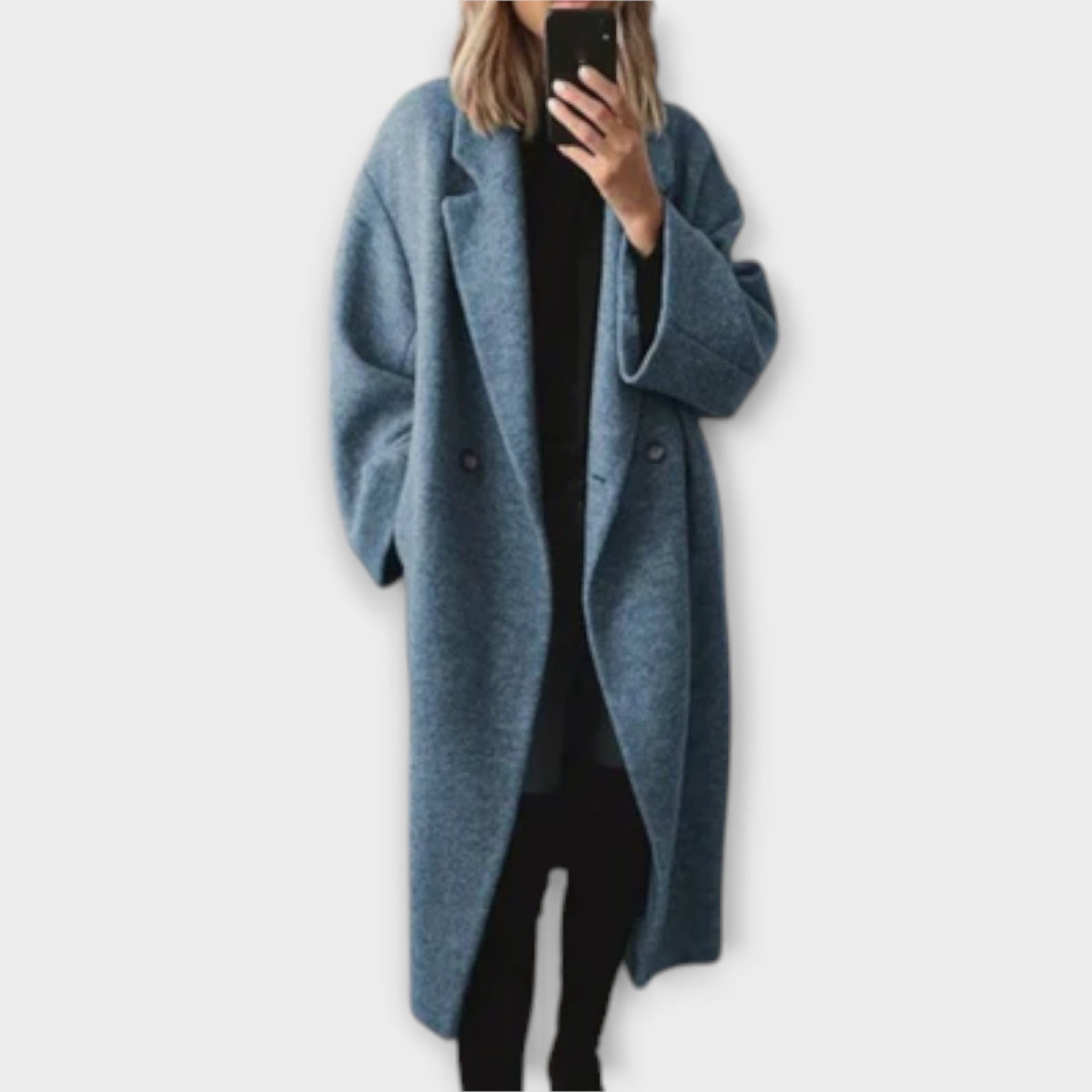 Jennifer - Manteau Élégant Gris