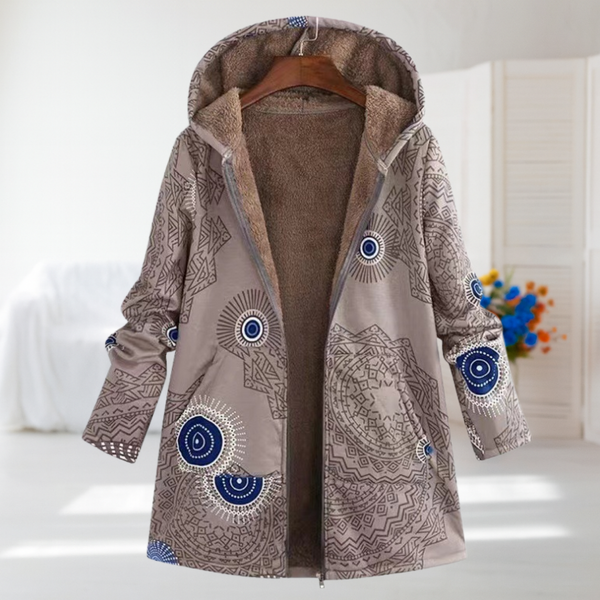 Noemi | Manteau à Motif Mandala