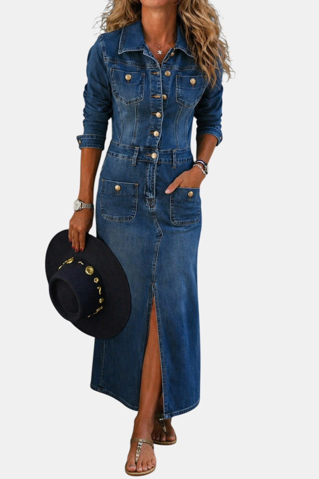 Leila | Veste en jean classique et confortable