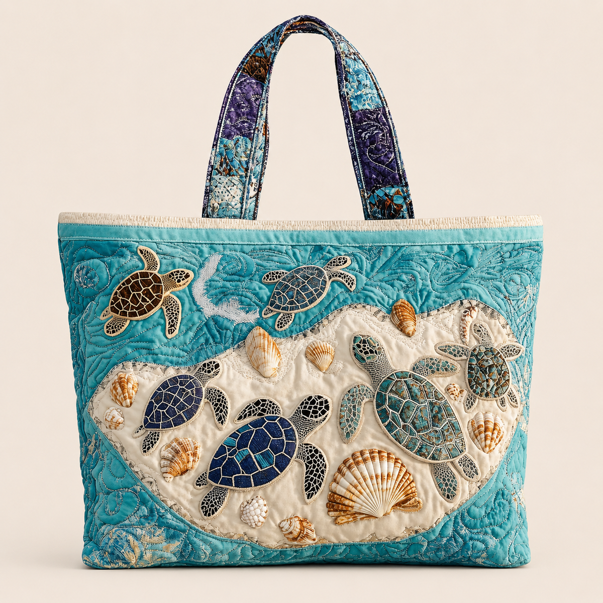 Étreinte de Tortue | Sac matelassé