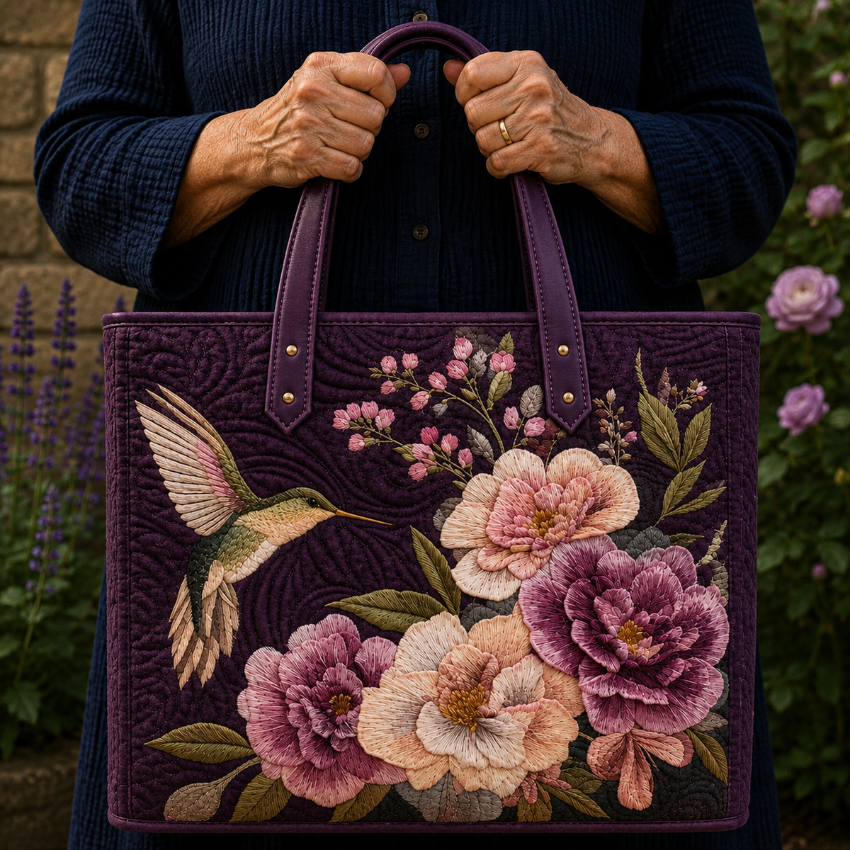 Colibris Colorés | Sac matelassé