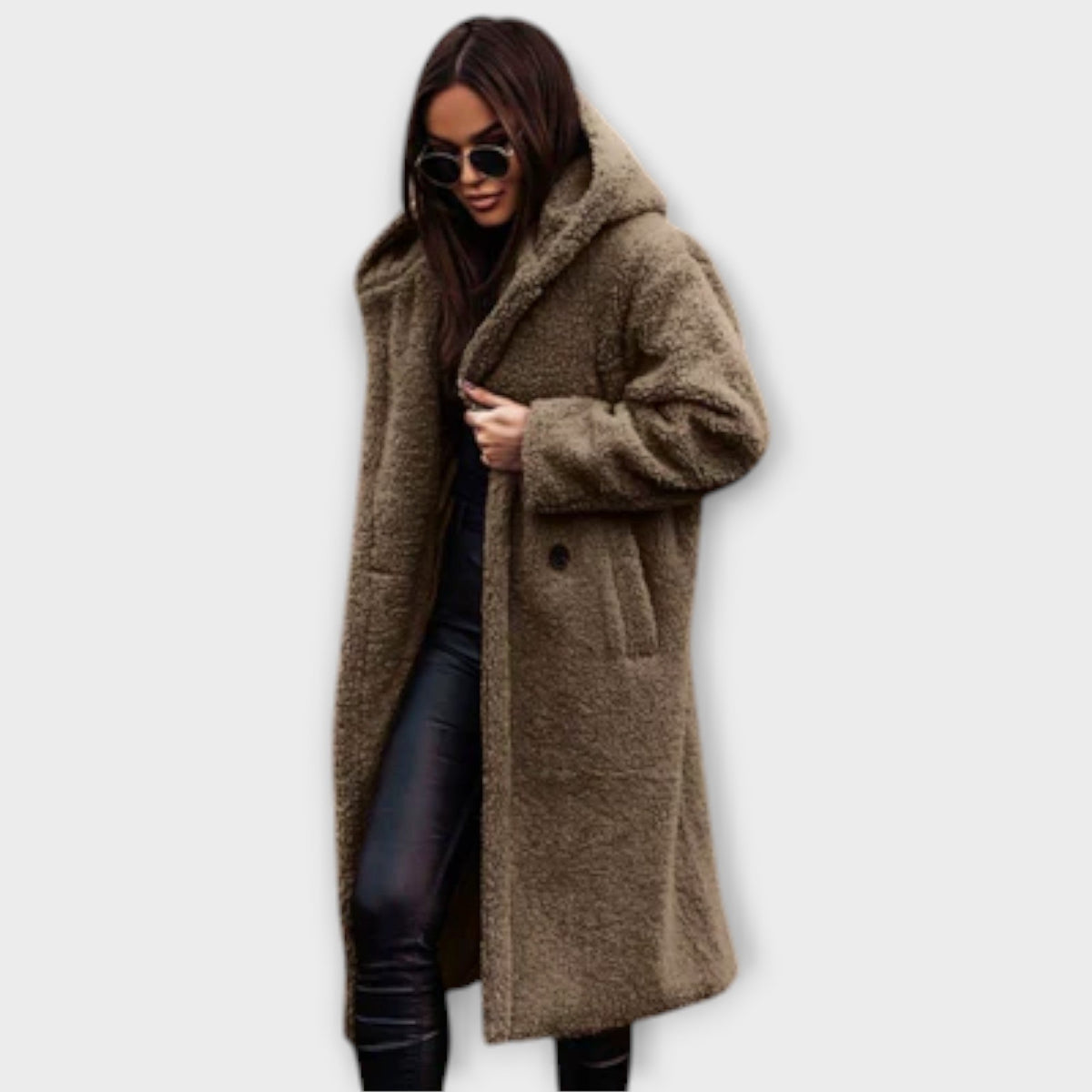Jennifer - Manteau Douillet Chaud Beige
