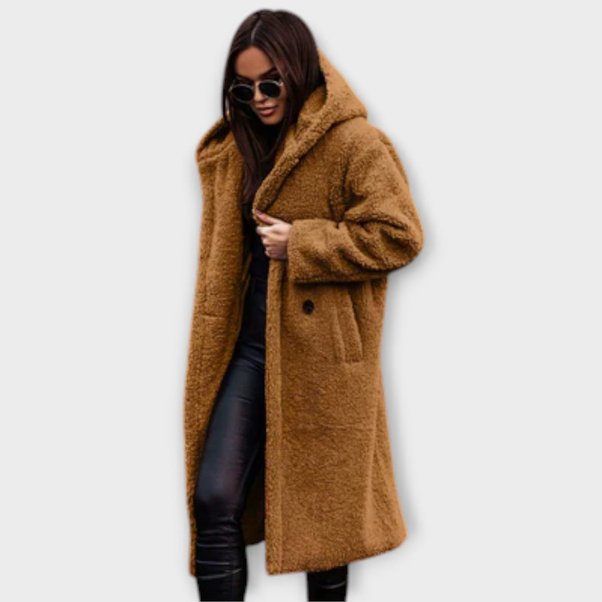 Jennifer - Manteau Douillet Chaud Beige