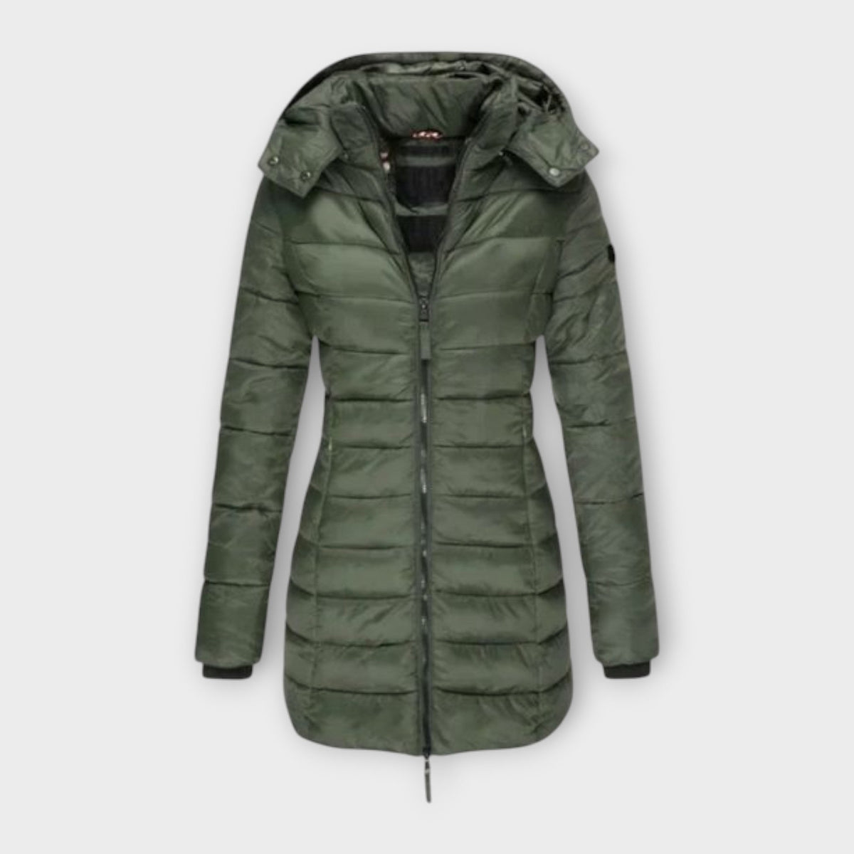 Mathilde - Manteau d'Hiver Isolant Bleu Foncé