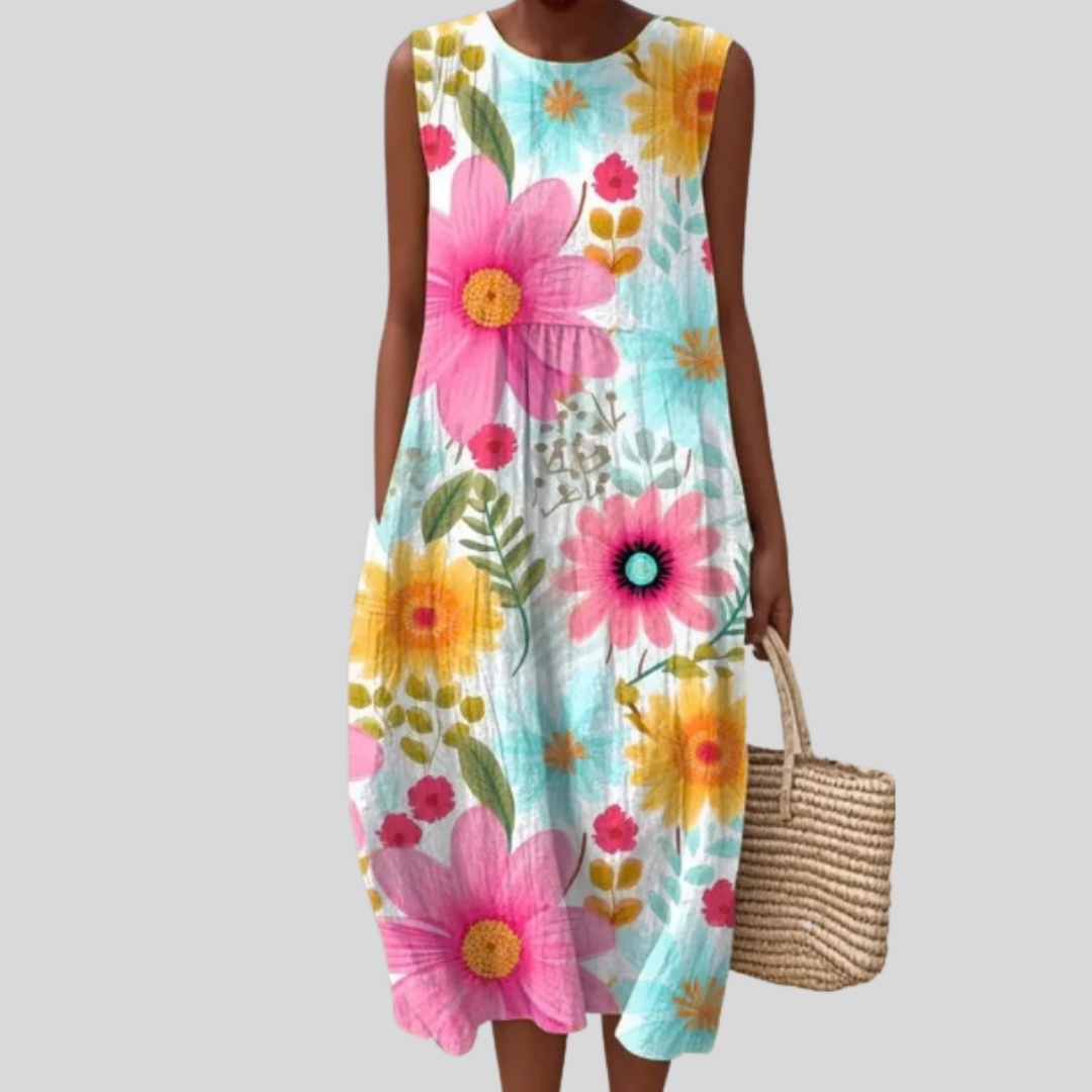 Robe à Pâquerettes Colorées