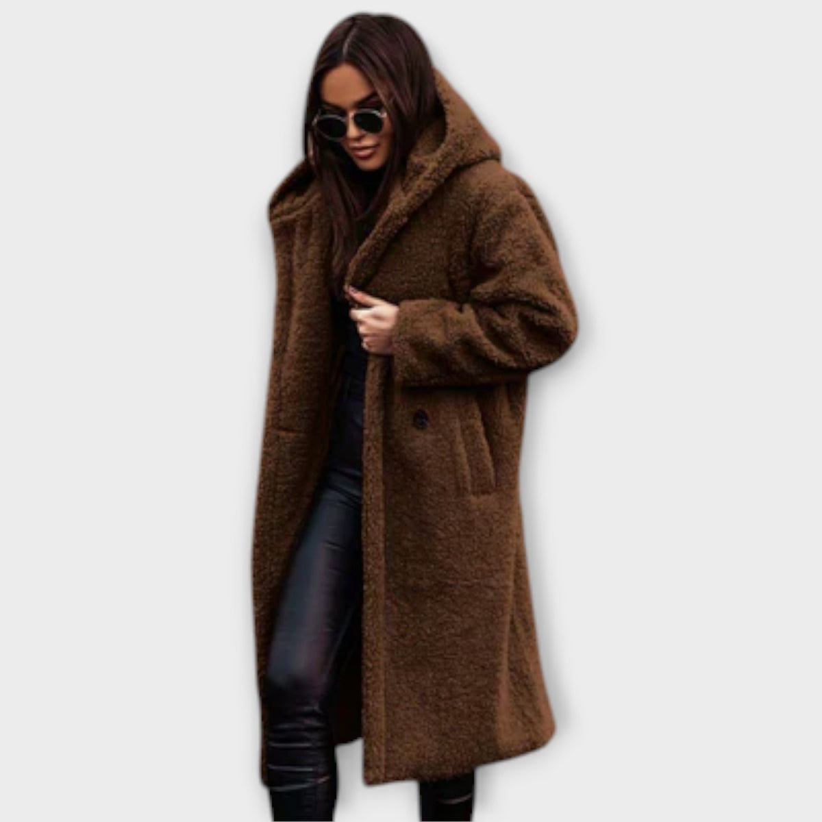 Jennifer - Manteau Douillet Chaud Beige