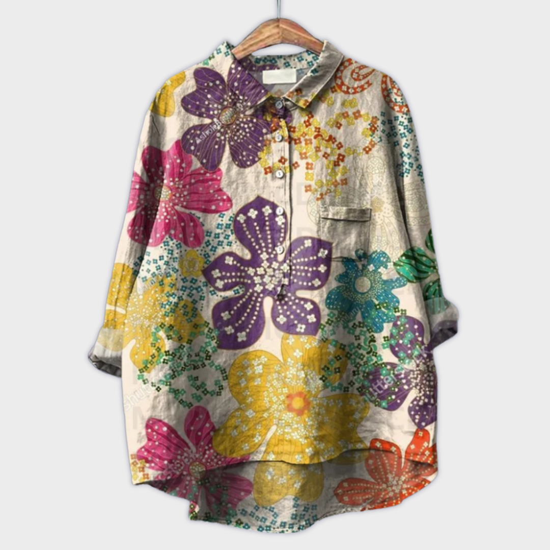 Magdalena - Chemisier à Motif Floral