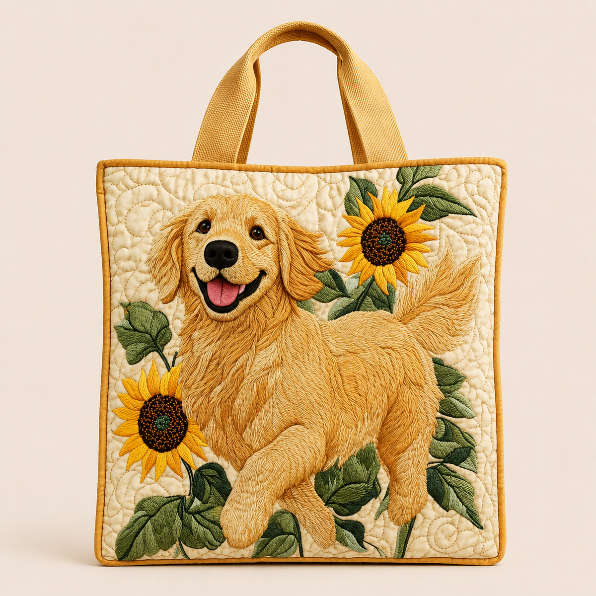Golden Retriever | Sac matelassé