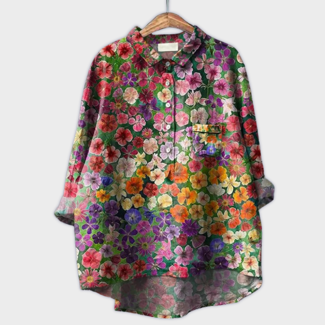 Magdalena - Chemisier à Motif Floral