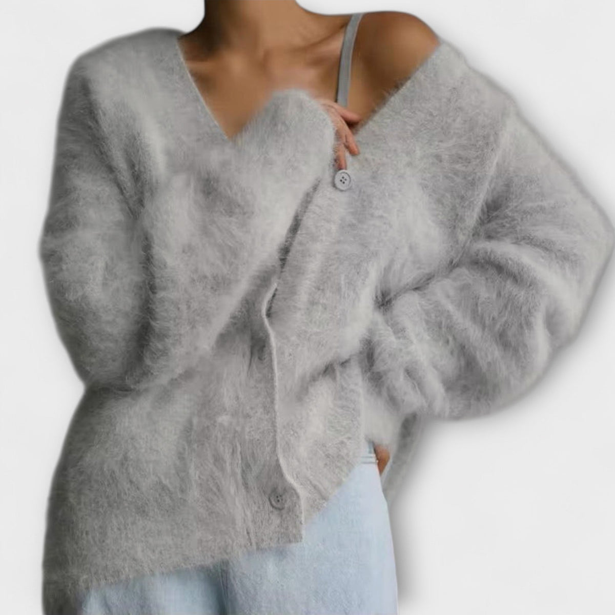 Lilla - Veste Douillette Beige