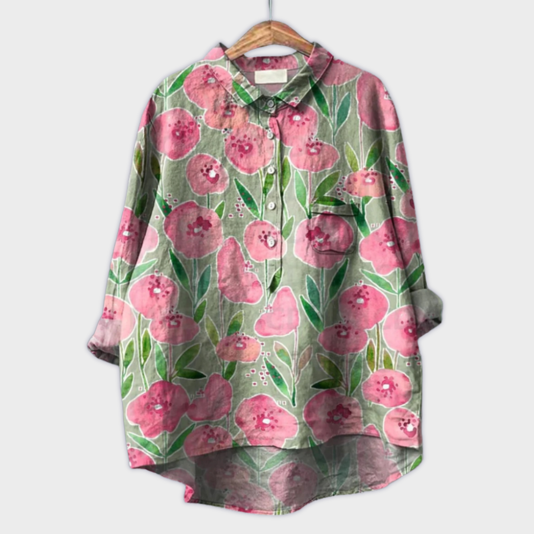 Magdalena - Chemisier à Motif Floral