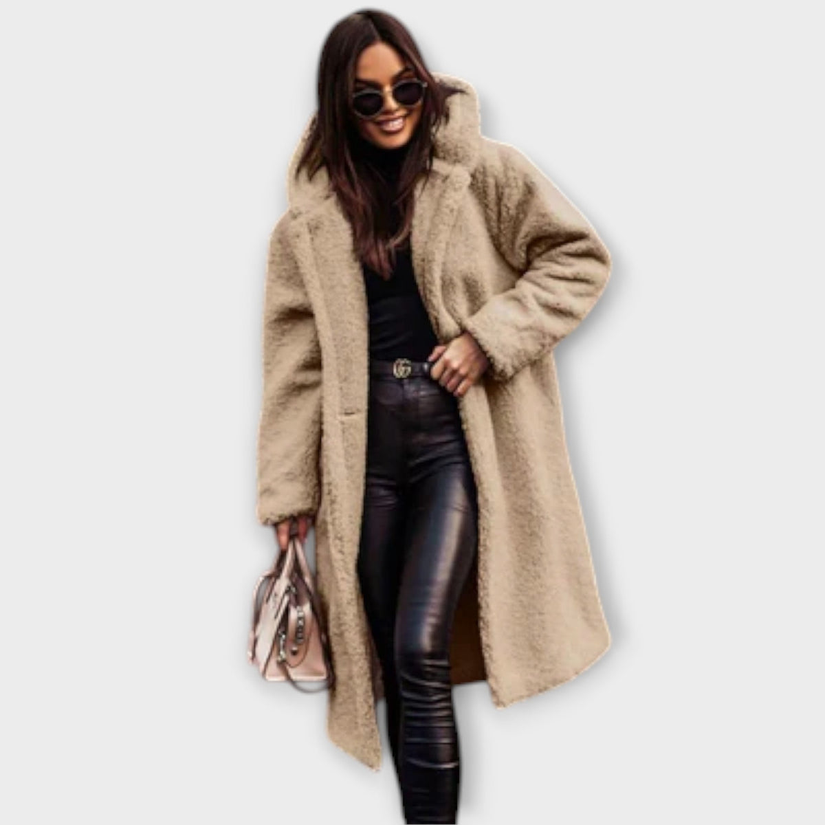 Jennifer - Manteau Douillet Chaud Beige