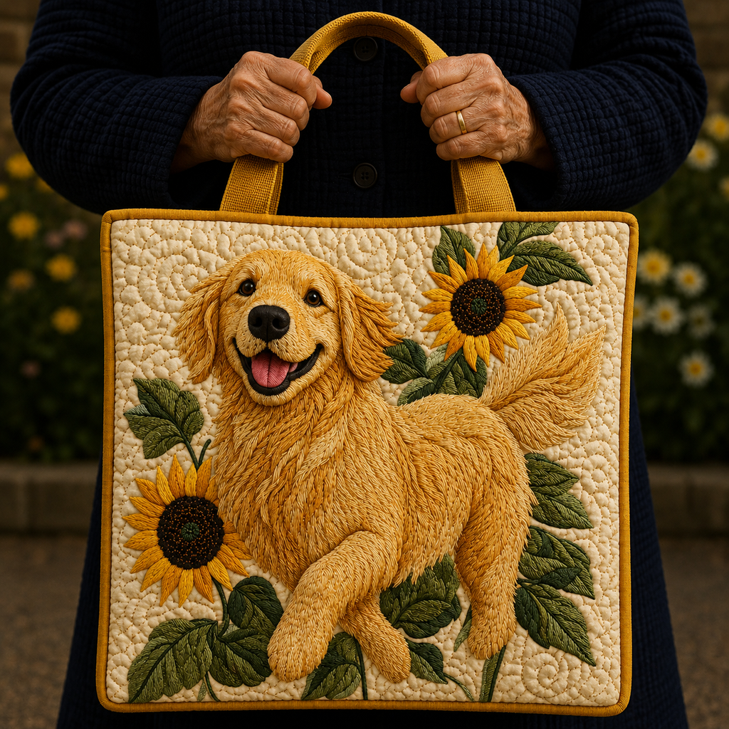 Golden Retriever | Sac matelassé