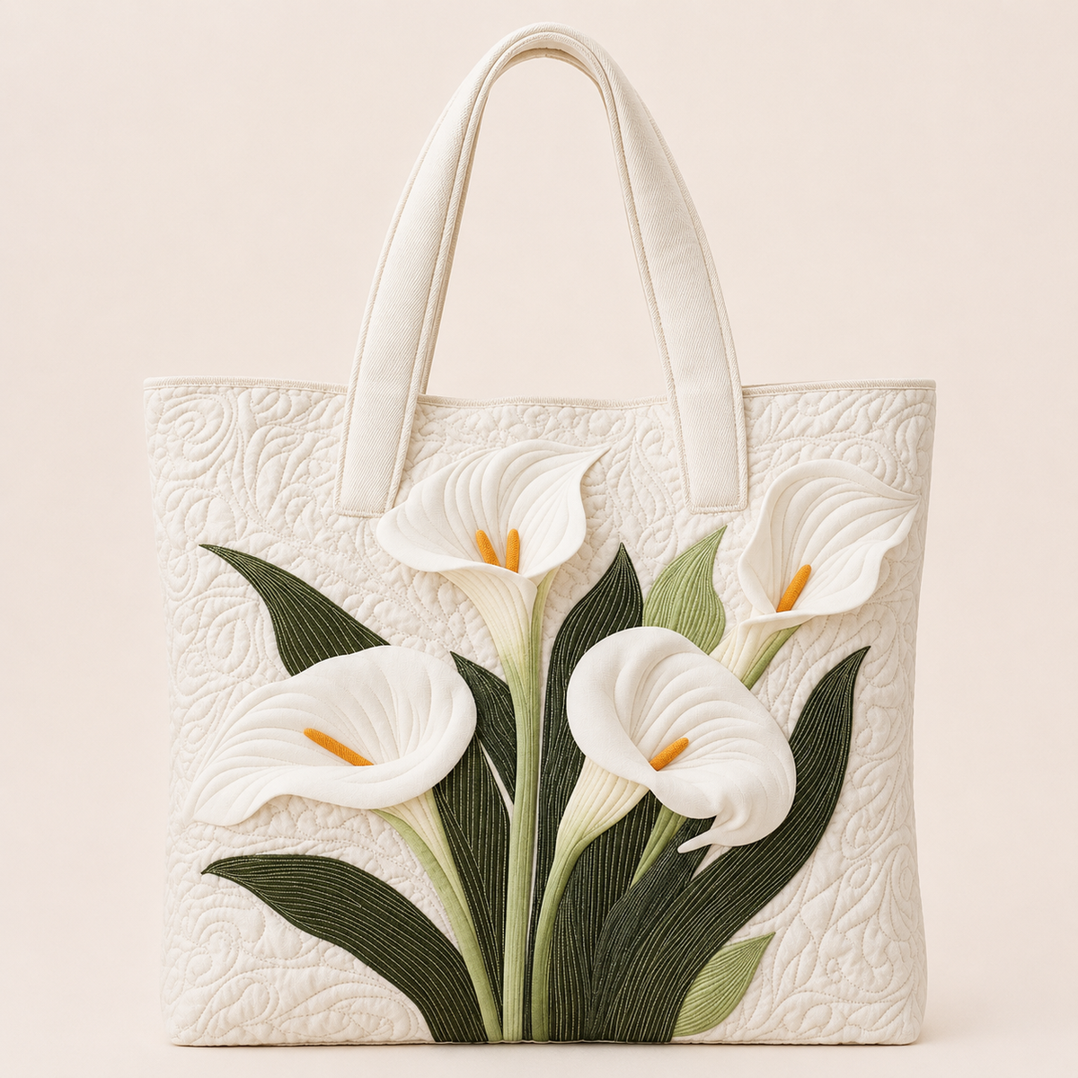 Lys Blancs | Sac matelassé