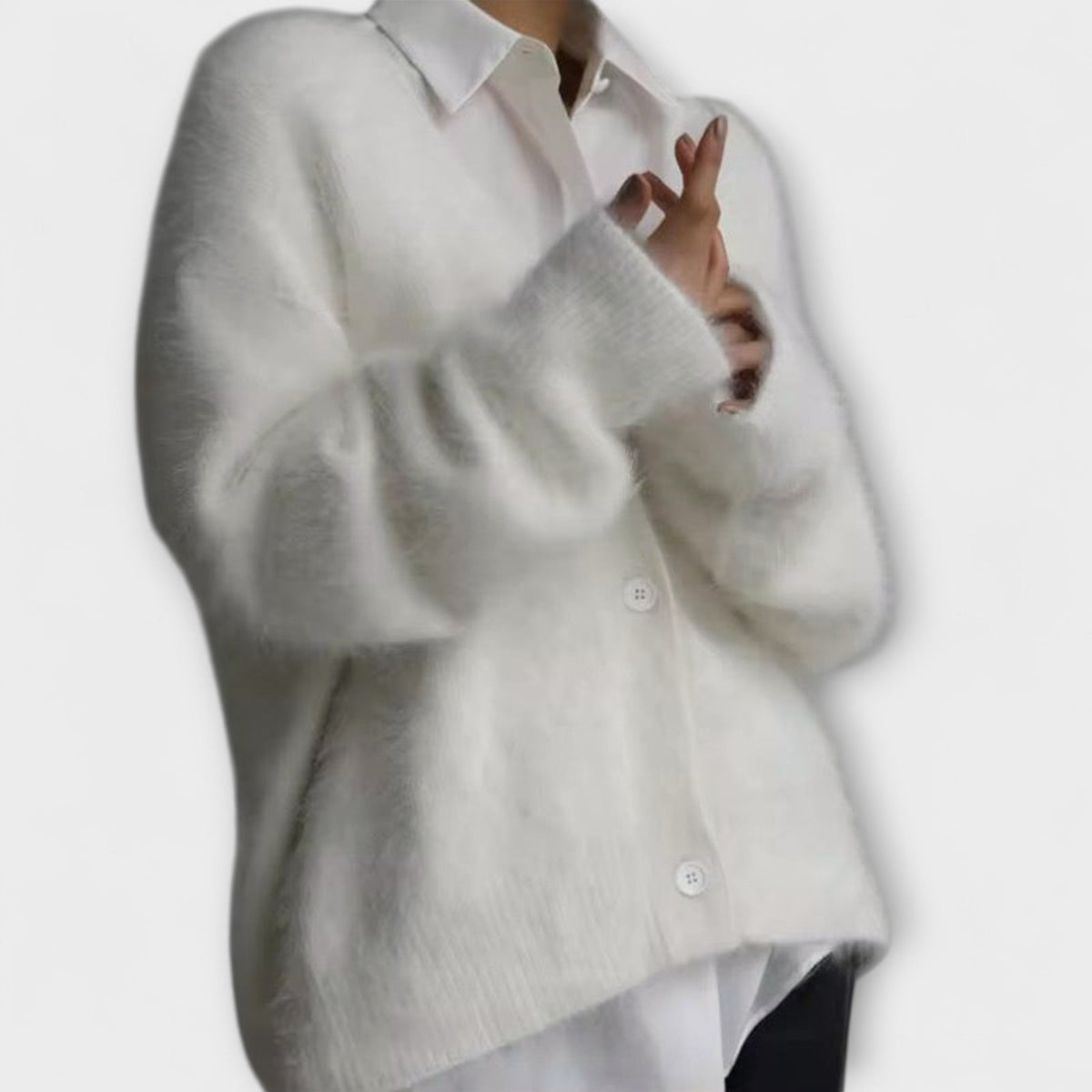 Lilla - Veste Douillette Beige