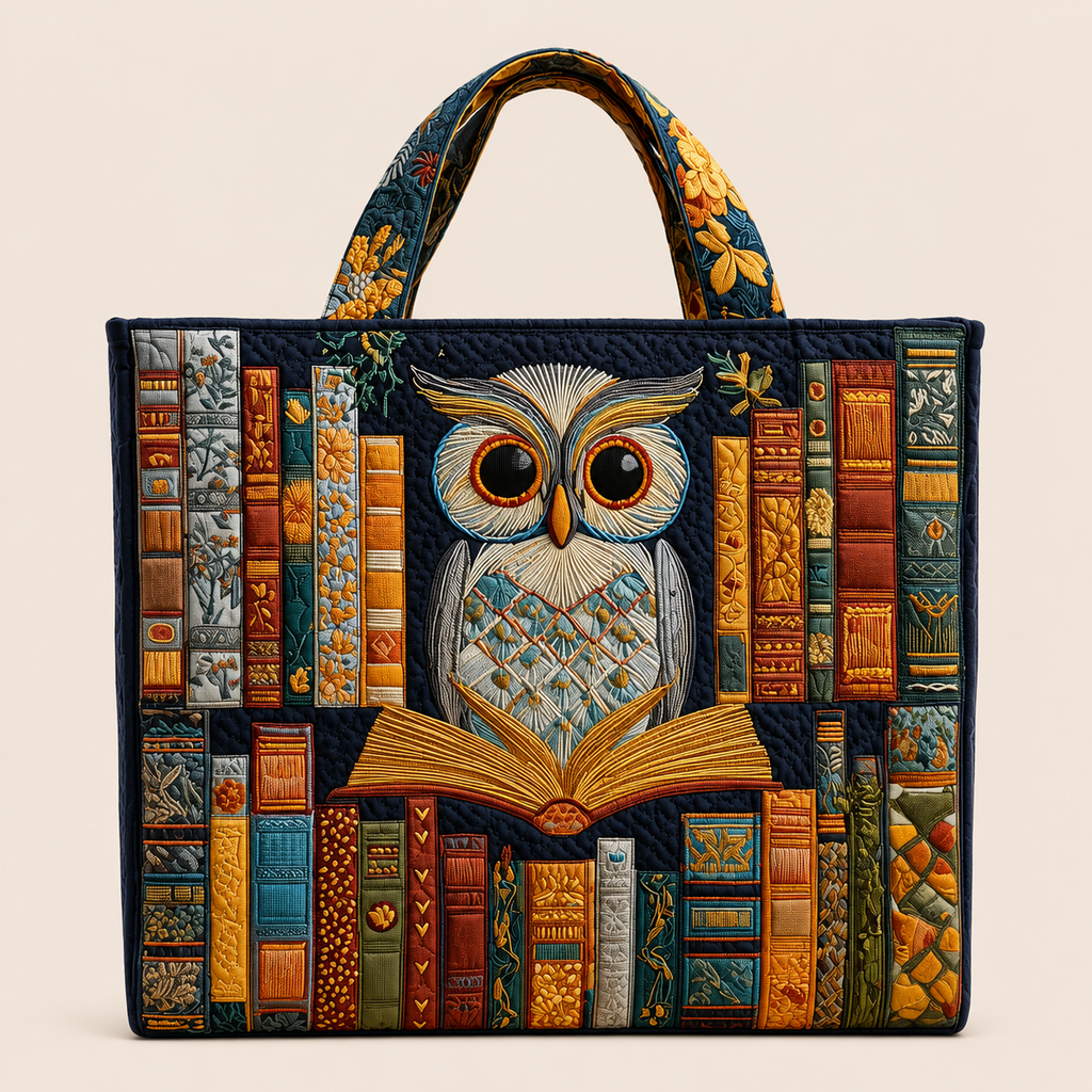 Chouette Lectrice | Sac matelassé