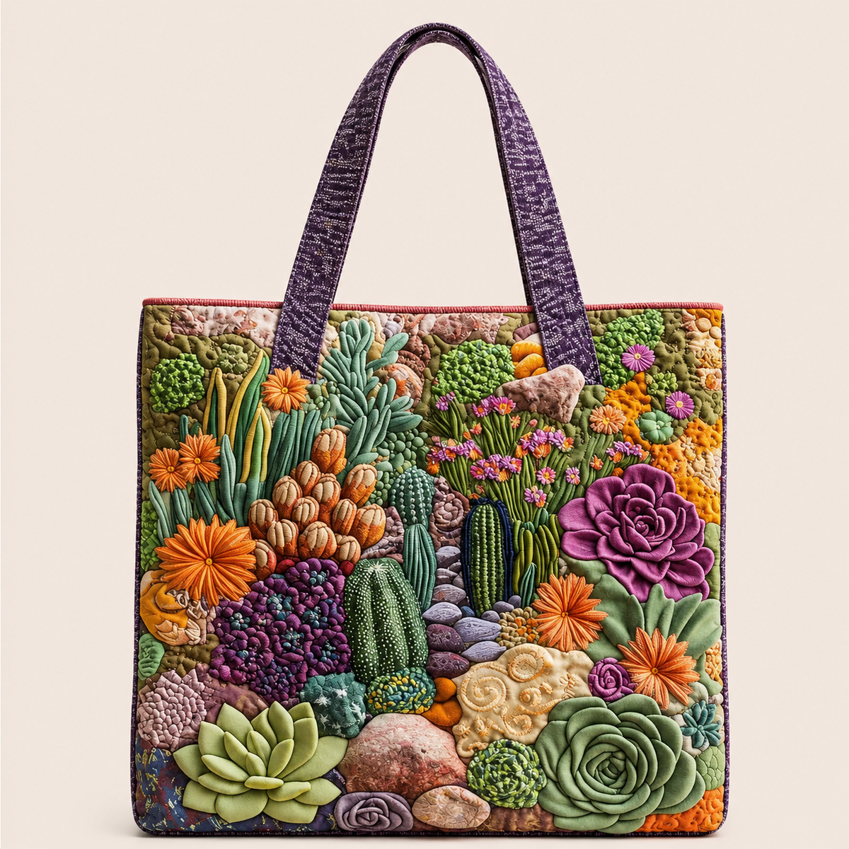 Plantes Succulentes | Sac matelassé