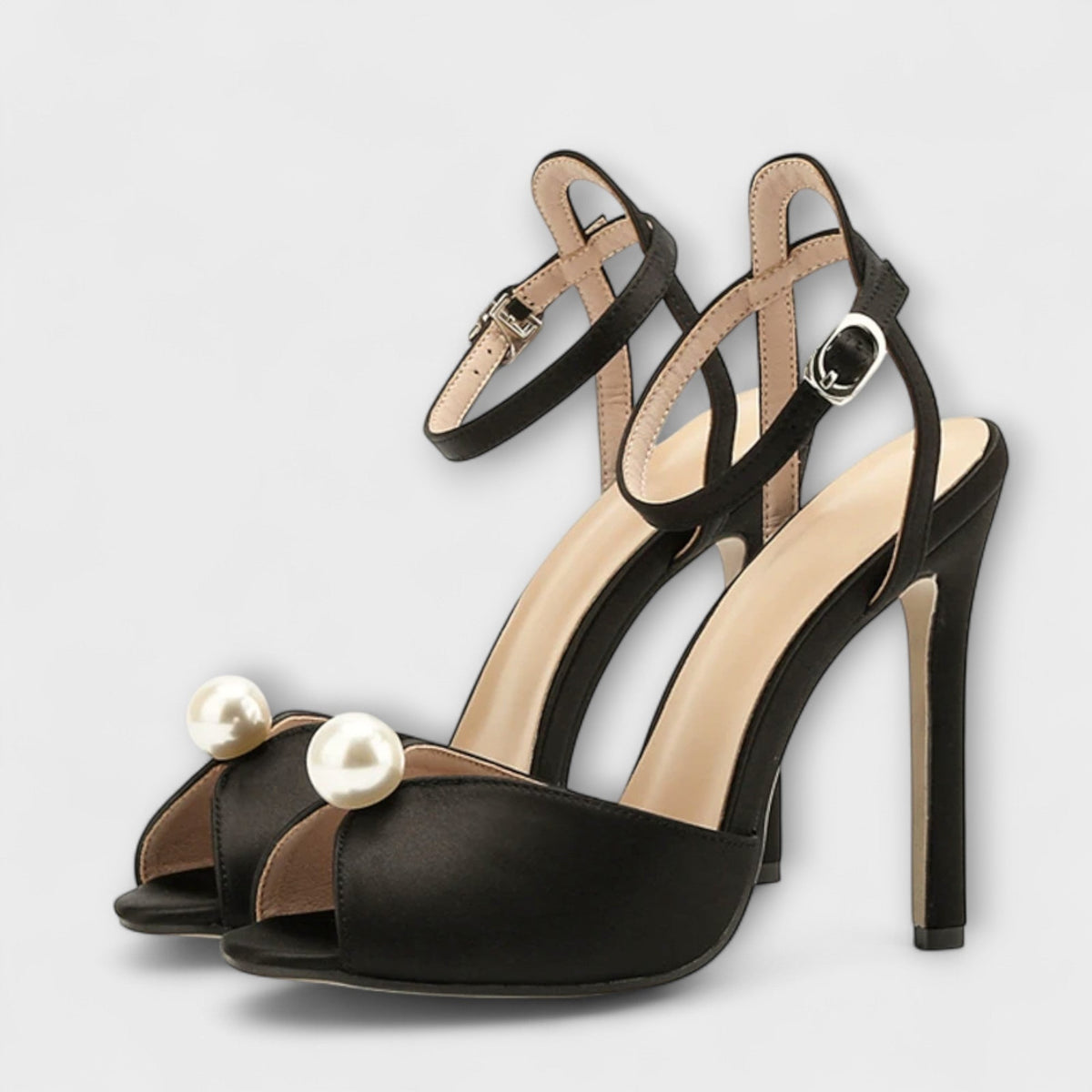 Liesel - Stilettos Noirs Ouverts