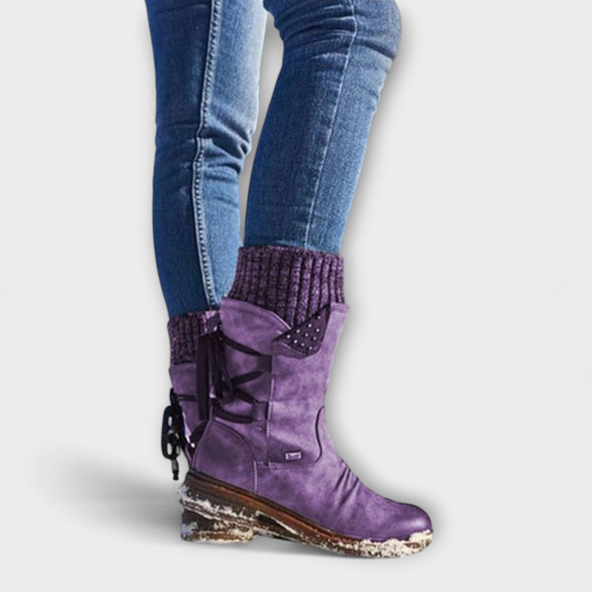 Wendelgard - Bottes d'Hiver Mi-Mollet