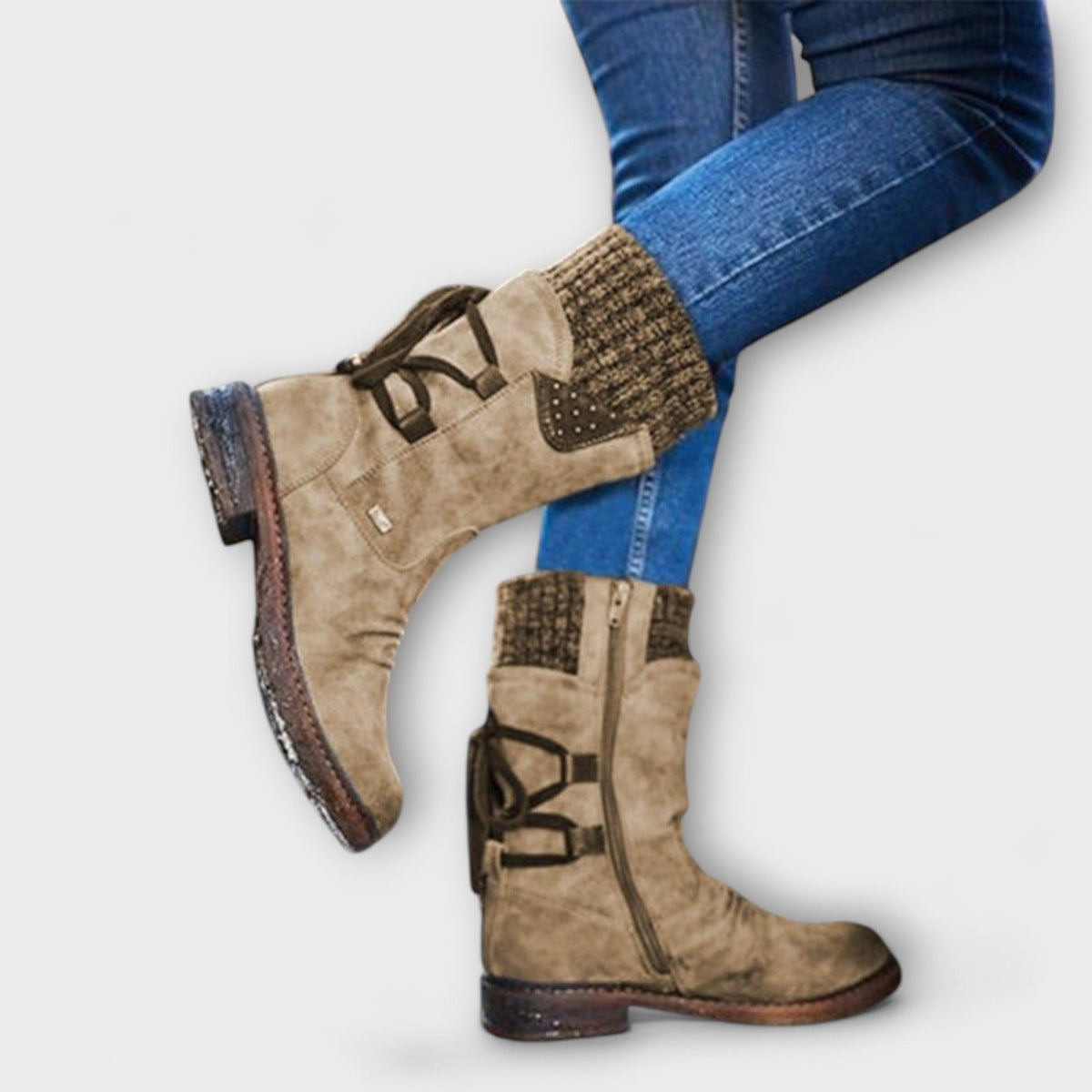 Wendelgard - Bottes d'Hiver Mi-Mollet