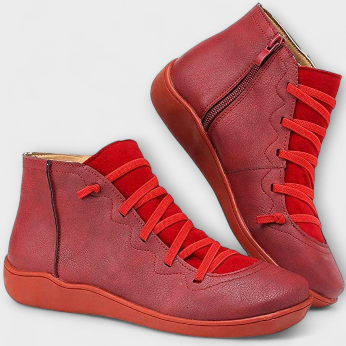 Sieglinde - Bottines Lacées Confortables