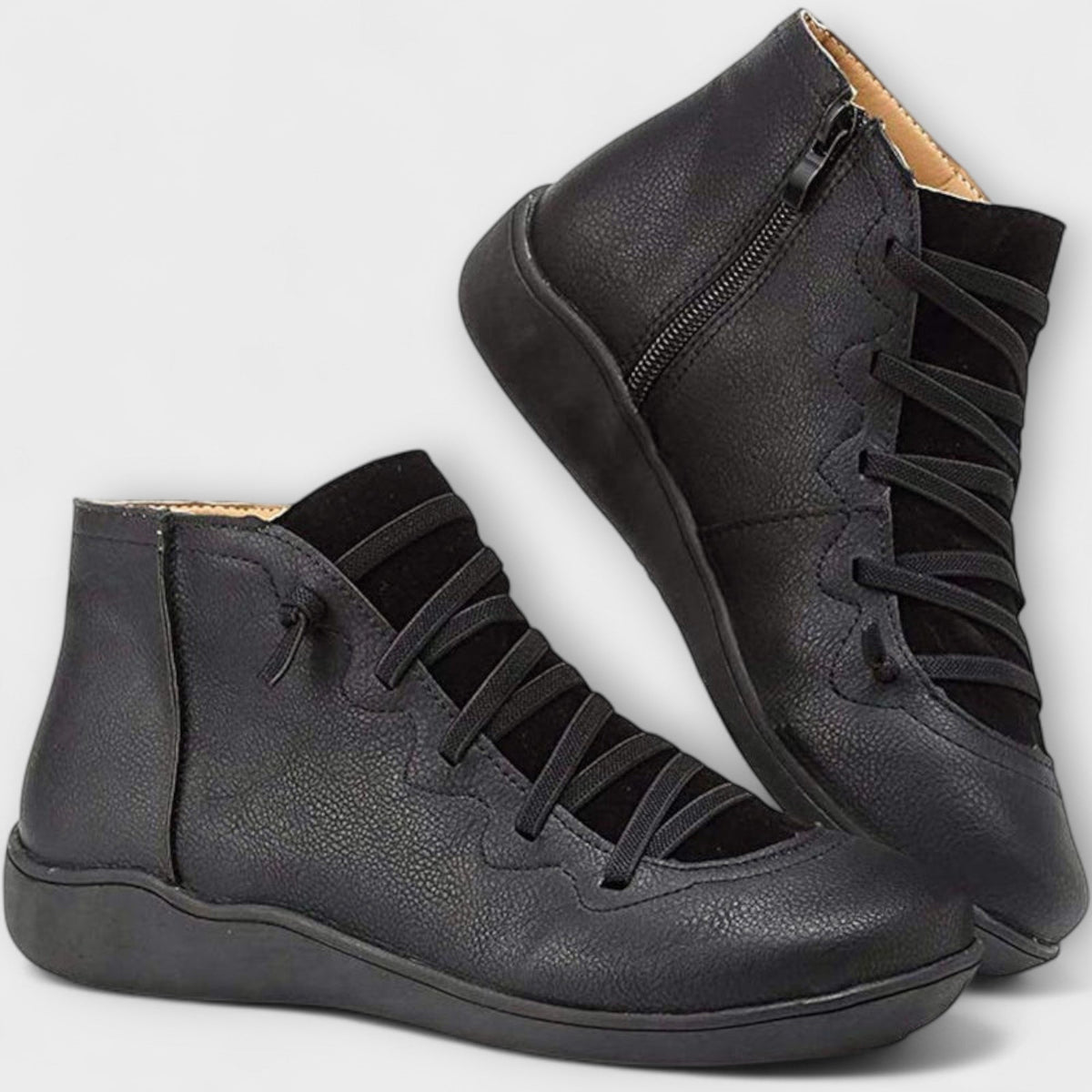 Sieglinde - Bottines Lacées Confortables