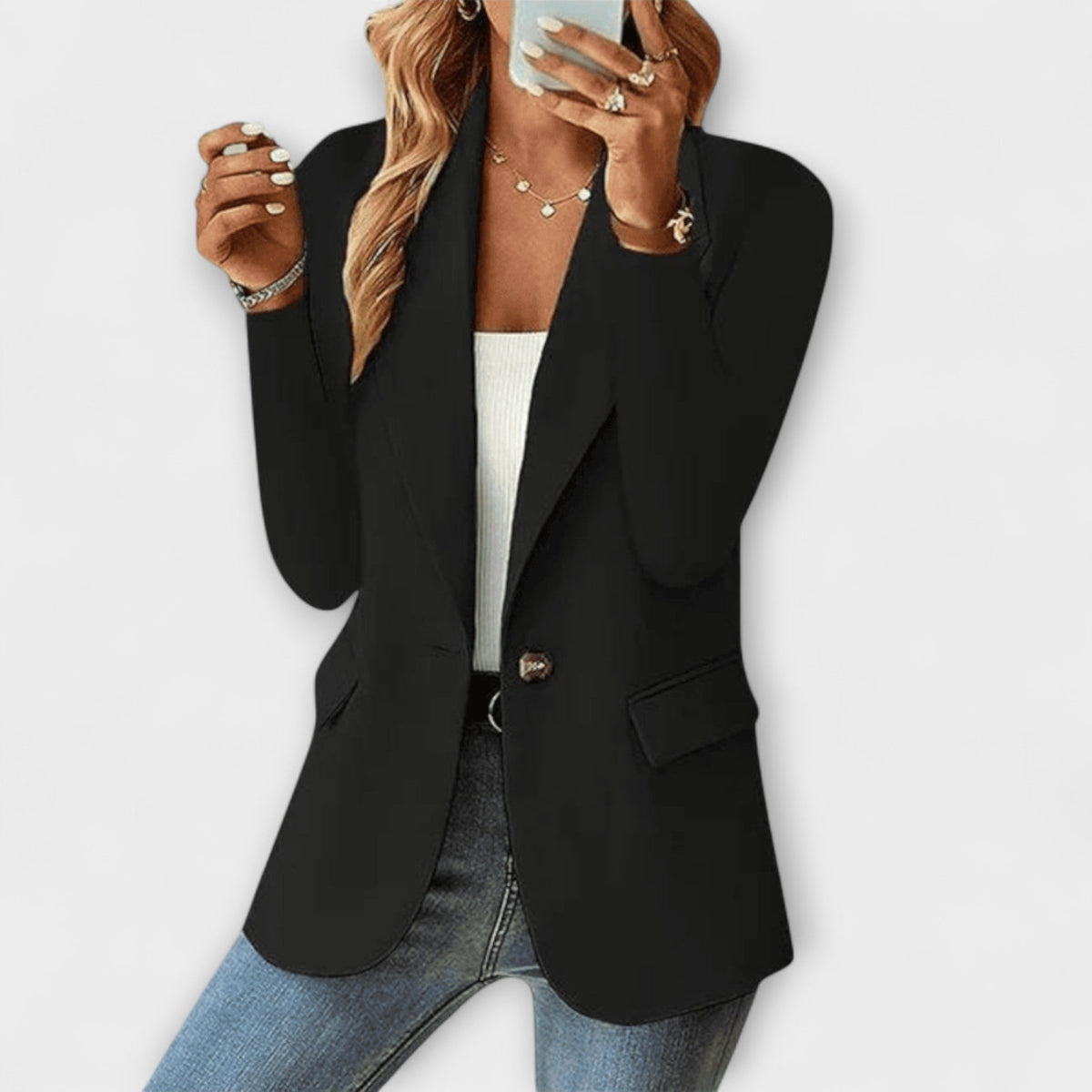 Delilah - Blazer Chic Noir